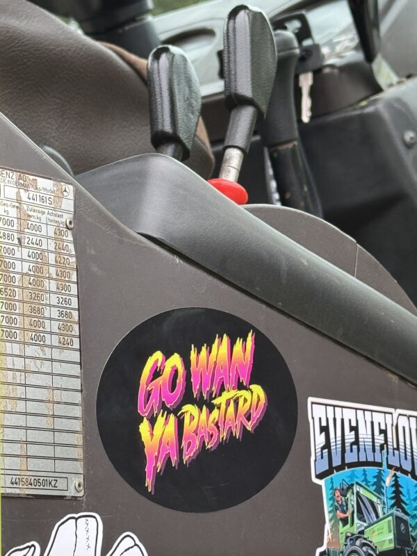 Go Wan Ya Bastard Sticker - Image 2