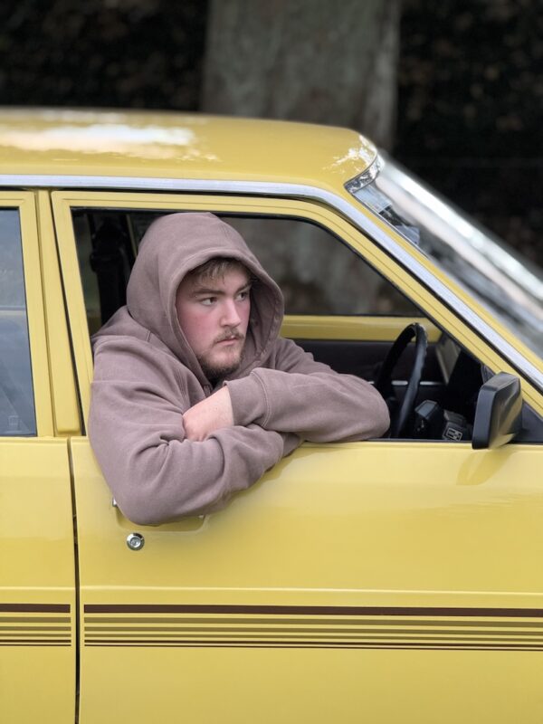 Retro Hoodie - Walnut - Image 2