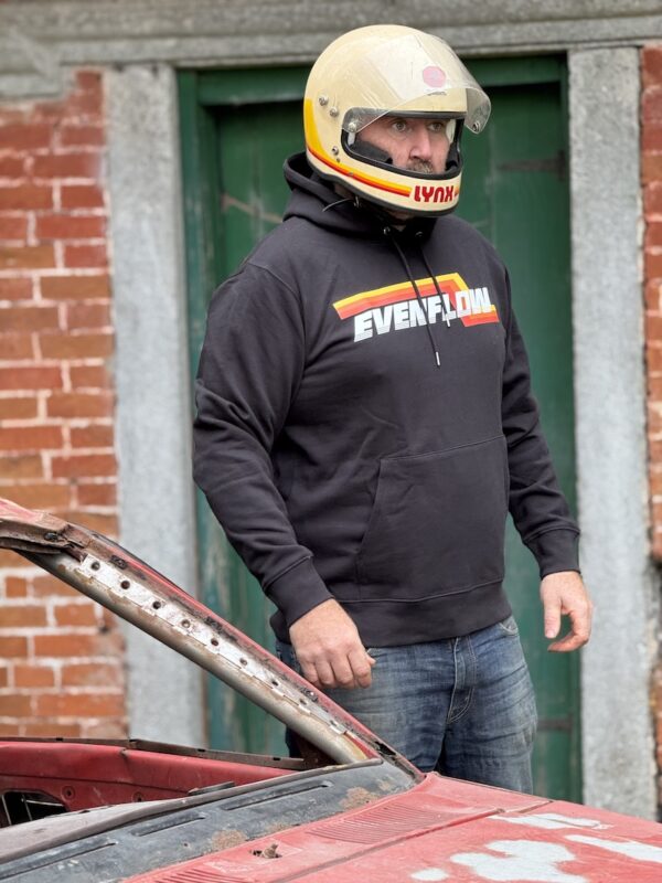 Retro Hoodie - Black - Image 2