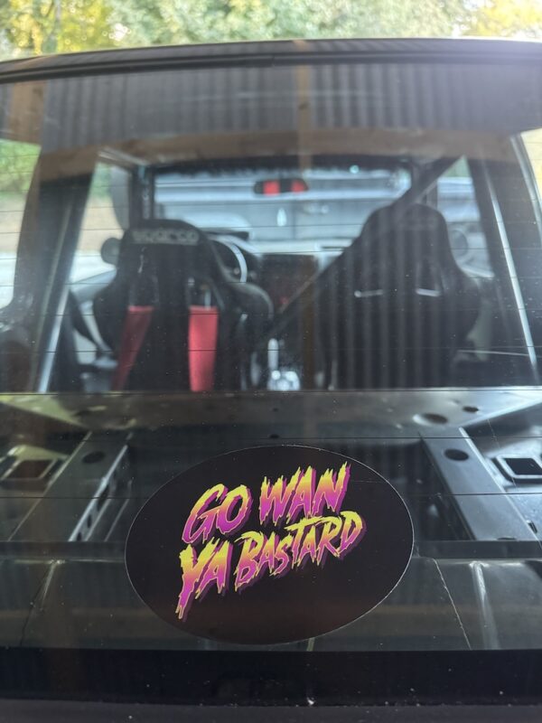 Go Wan Ya Bastard Sticker