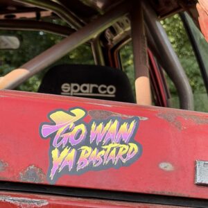 Go Wan Ya Bastard Sticker