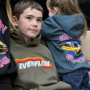 Kids Retro Stripe Hoodies